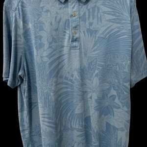 Tommy Bahama Light Blue Tropical Polo Shirt